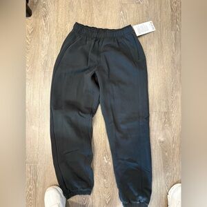 lululemon athletica scuba MR oversized jogger Black Track Pants